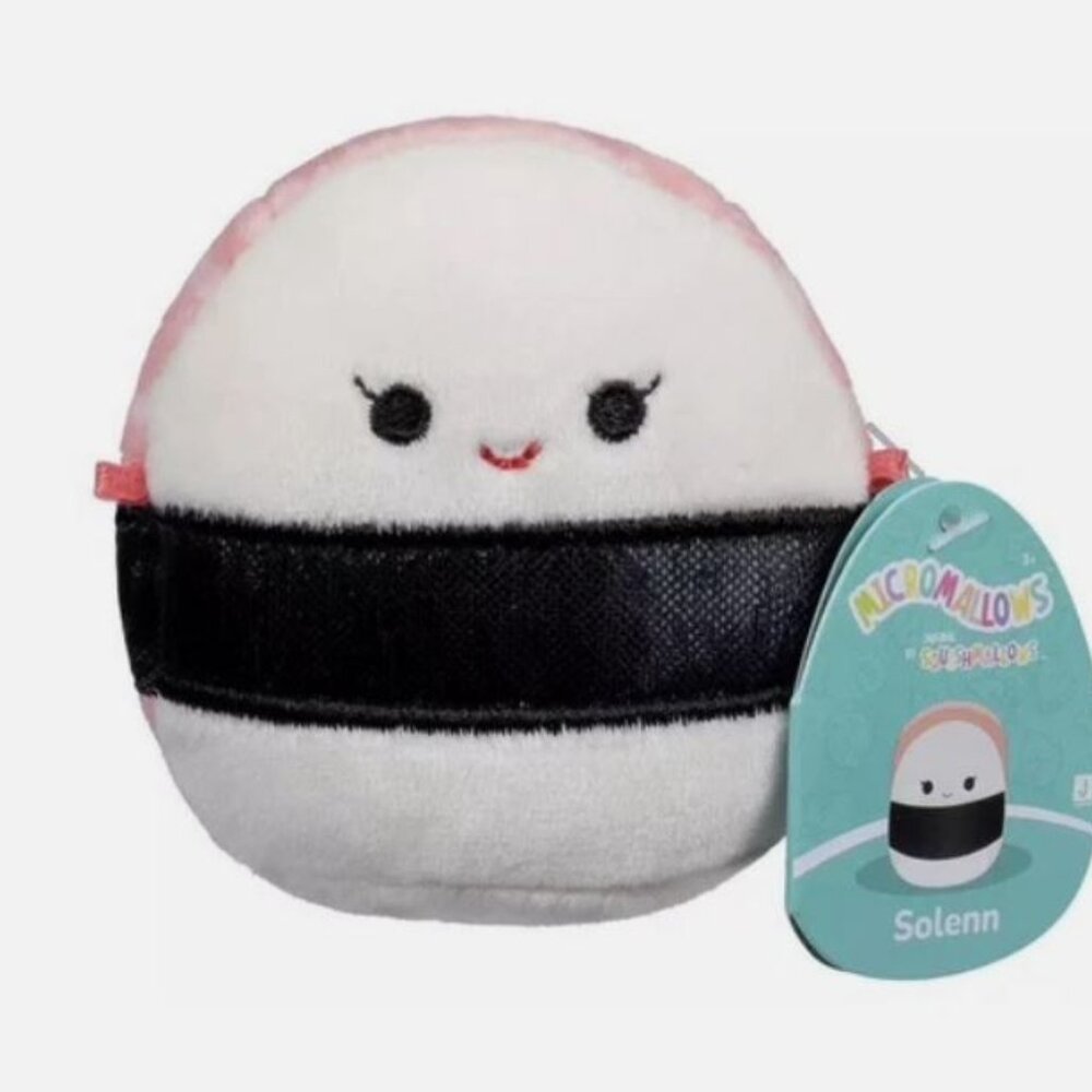 2.5” Original Squishmallows Micromallows Solenn the Sushi Collectible NEW